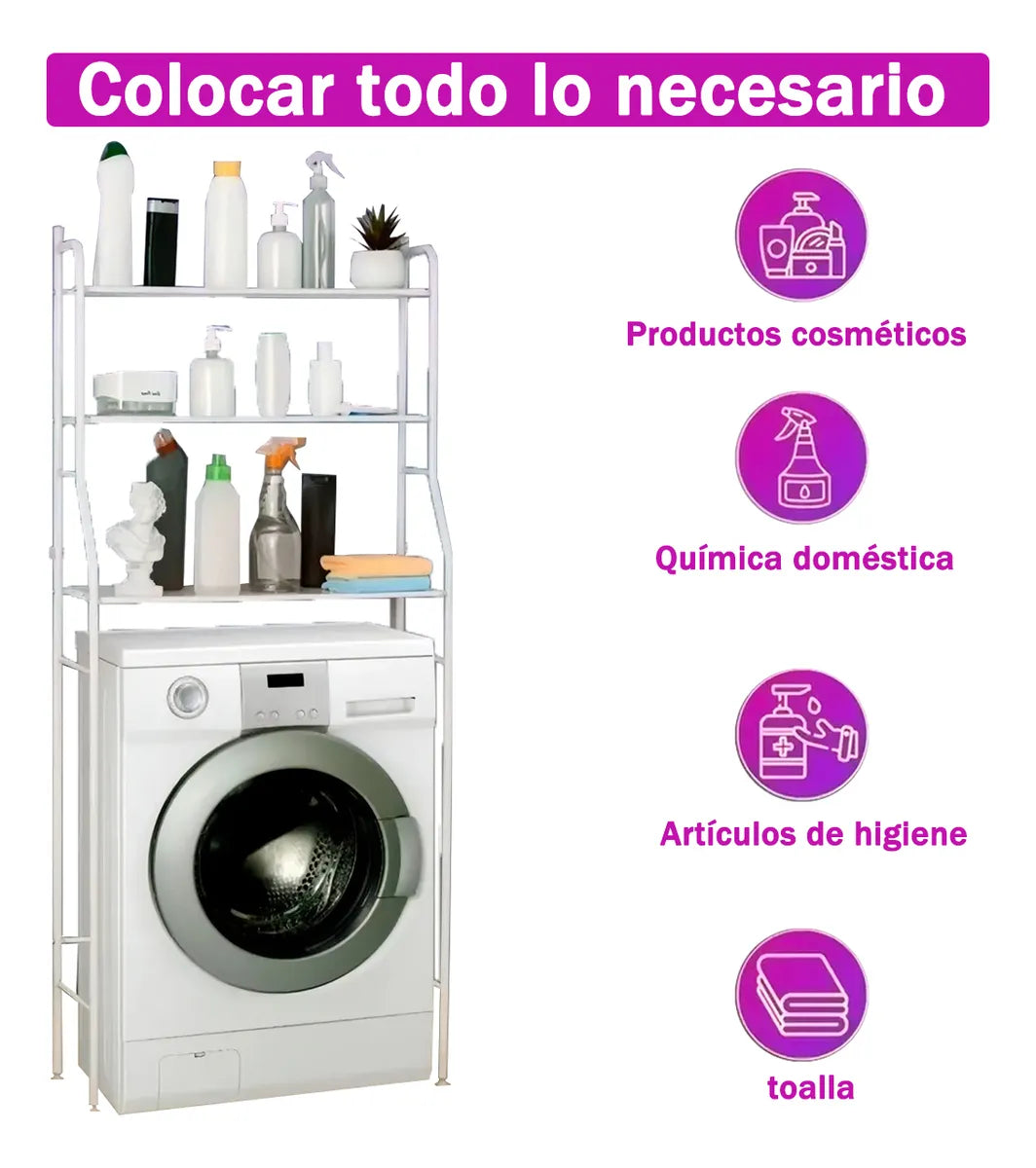 Mueble organizador para baño