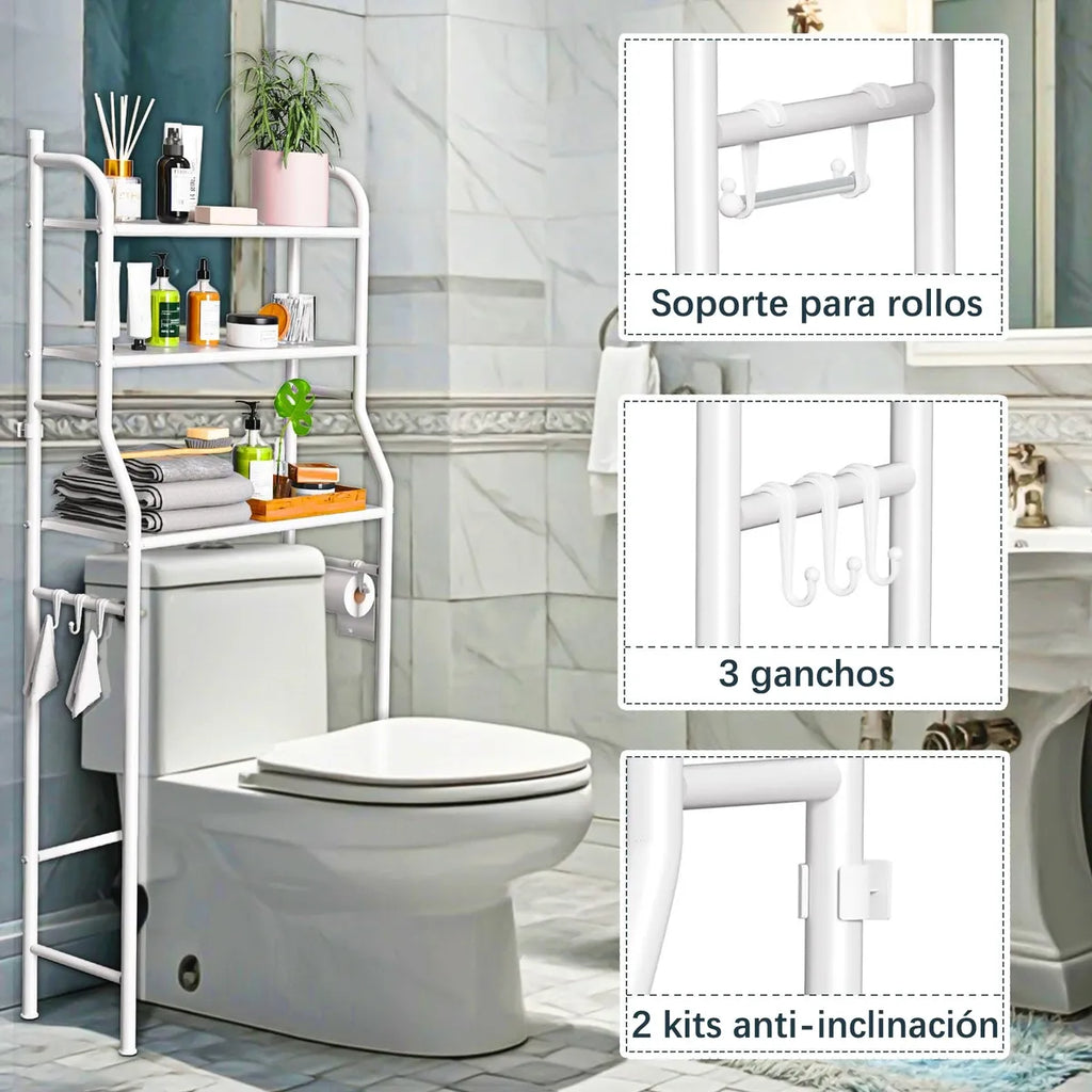 Mueble organizador para baño