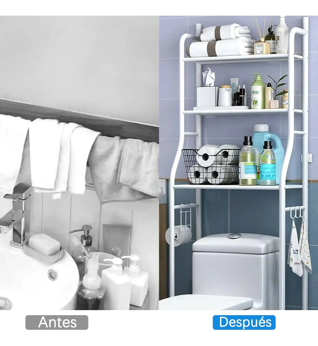 Mueble organizador para baño