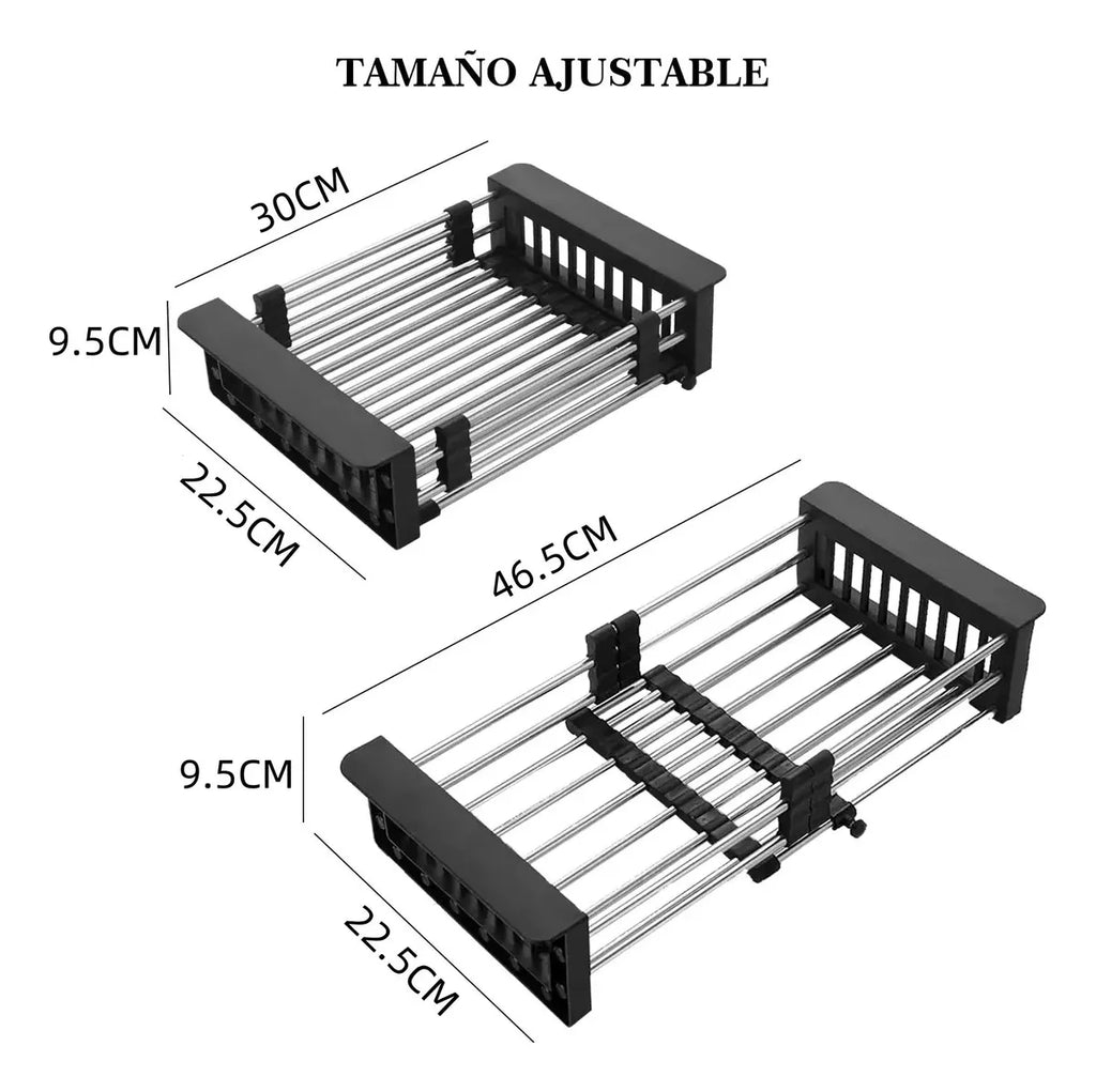 Escurridor retráctil