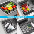 Escurridor retráctil