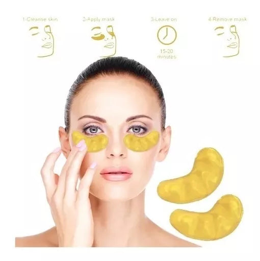 PARCHES DE OJOS COLAGENO 10 PARES
