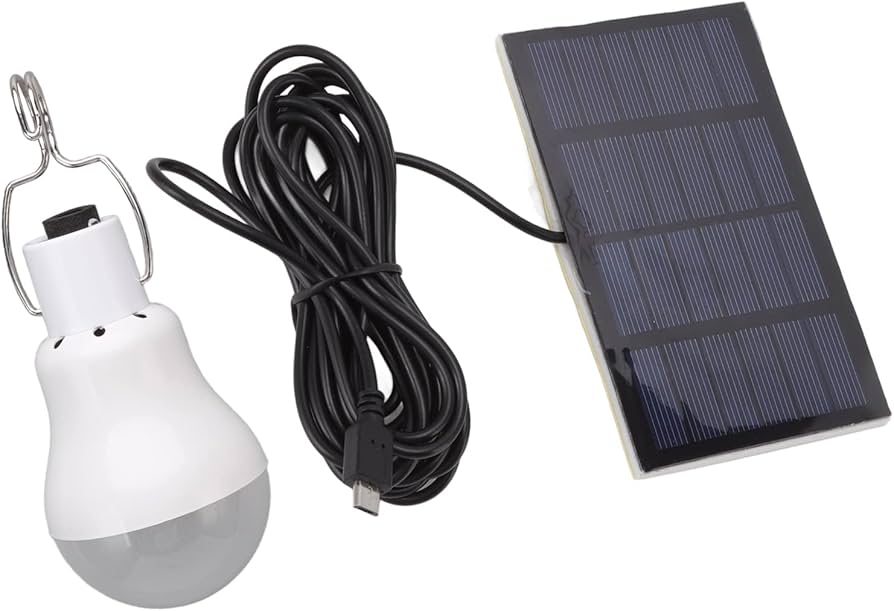 Bombilla Solar Recargable  Senderismo