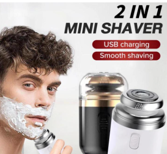 Mini Rasuradora Eléctrica Portátil Recar
