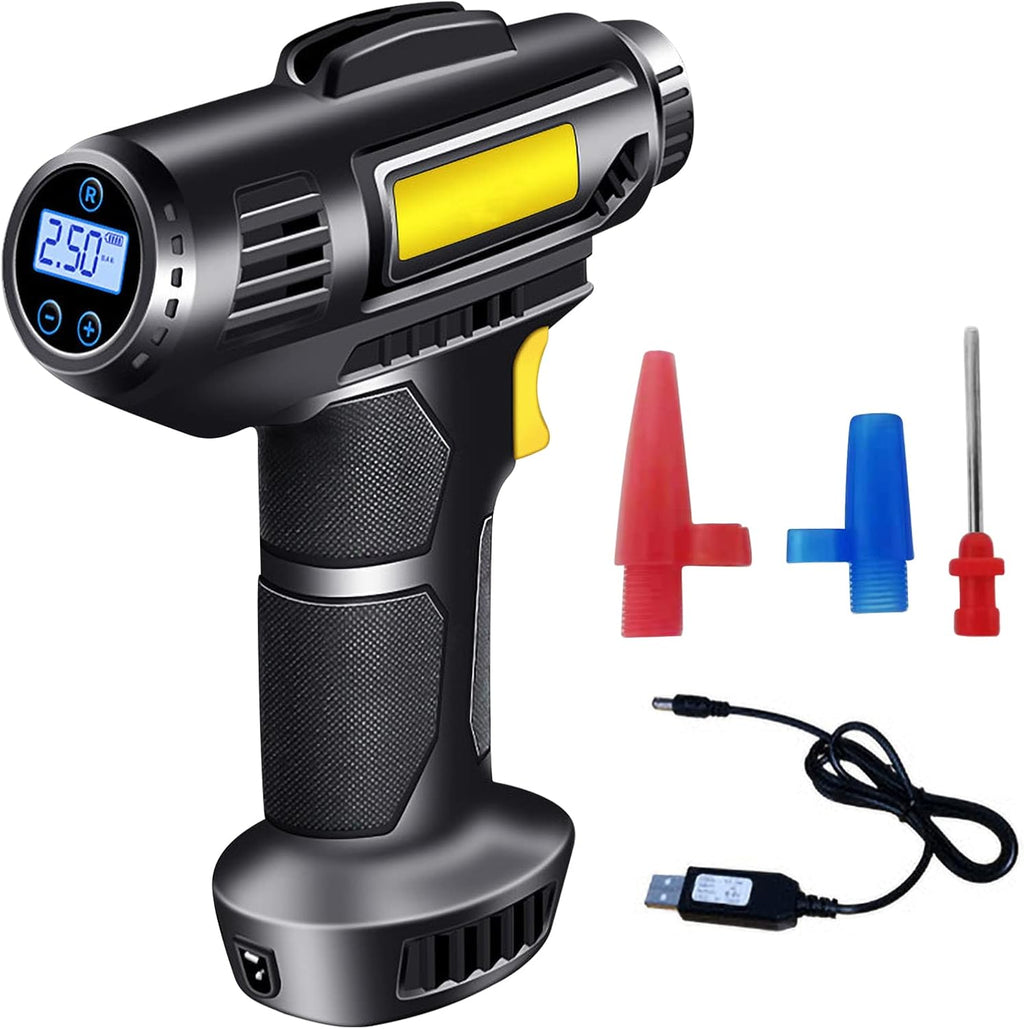 Compresor Inflador Led Automático