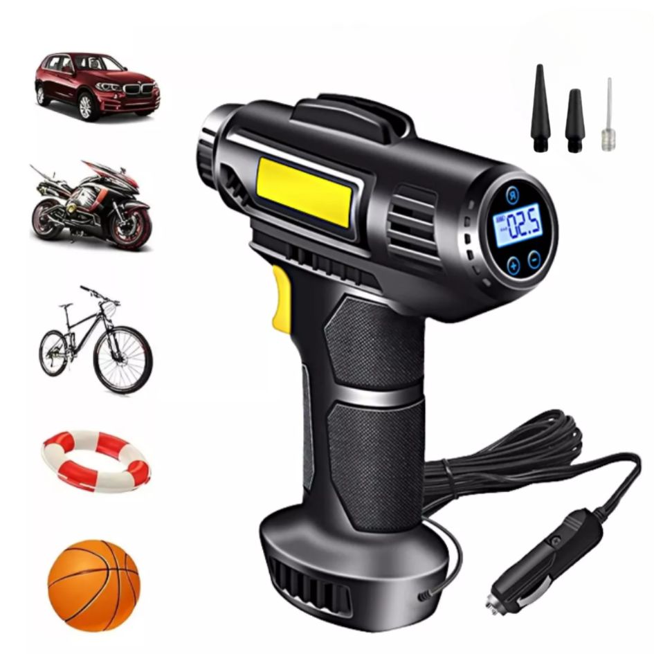 Compresor Inflador Led Automático