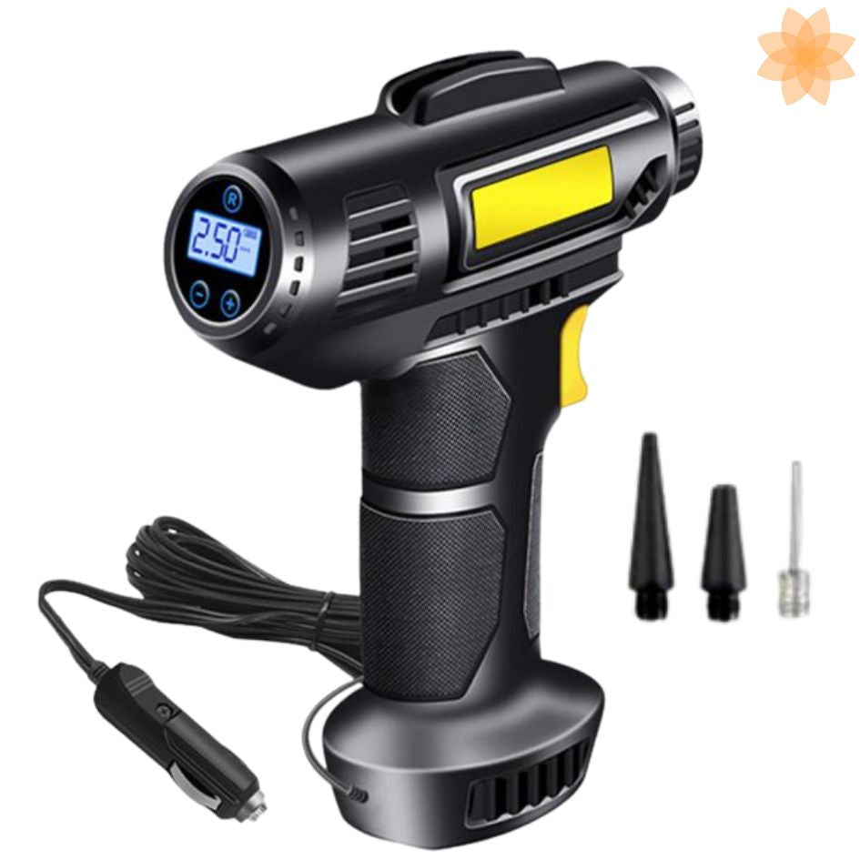 Compresor Inflador Led Automático