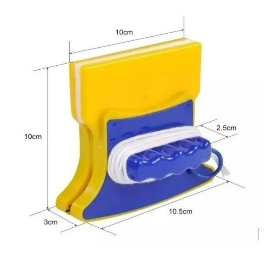 Limpiador vidrio magnetico ventanas