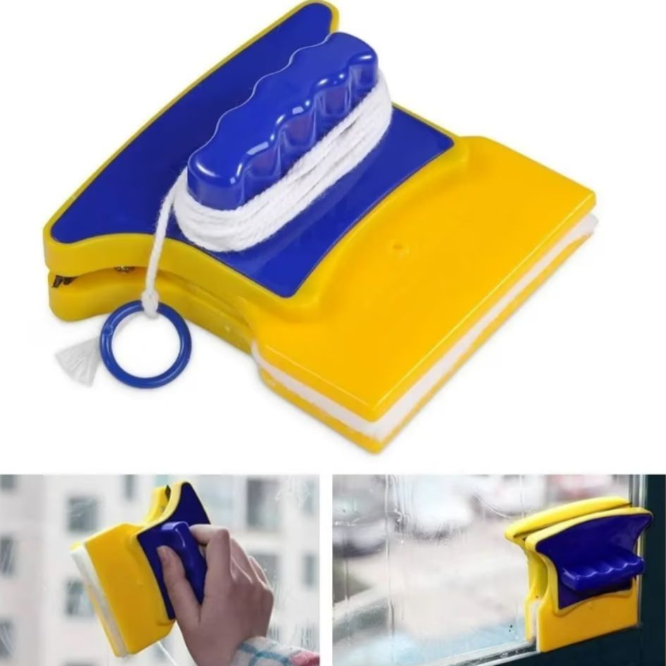 Limpiador vidrio magnetico ventanas