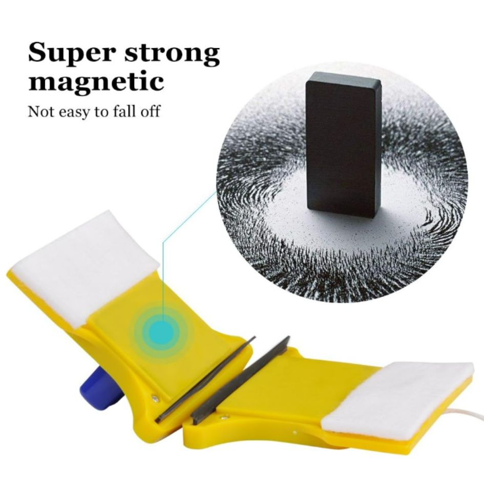 Limpiador vidrio magnetico ventanas