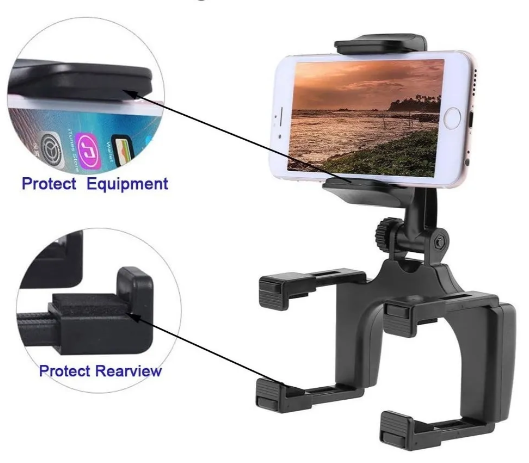 SOPORTE CELULAR AUTO/RETROVISOR 1PZ