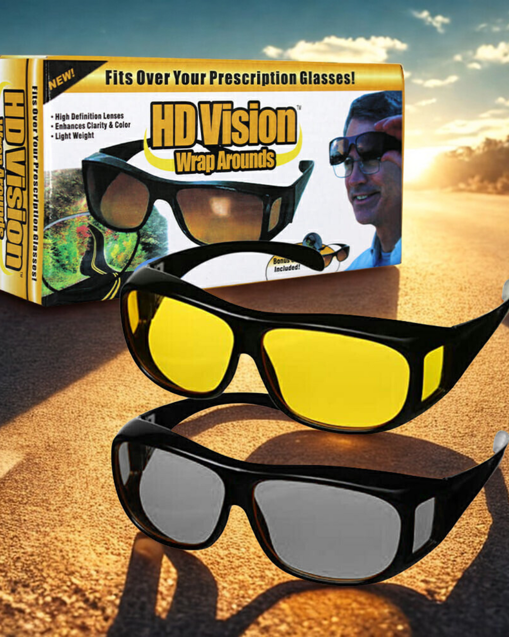 Set de Lentes HD Vision B+Y