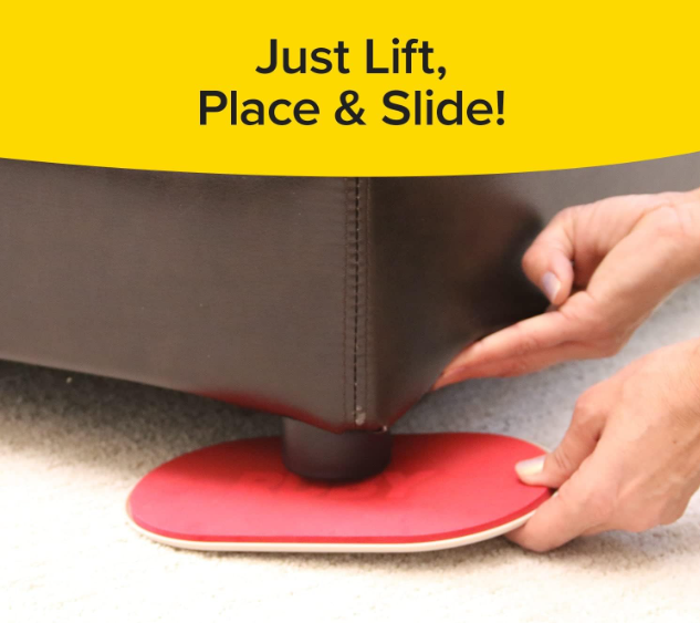 Deslizadores de muebles grandes pesados