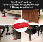 Deslizadores de muebles grandes pesados