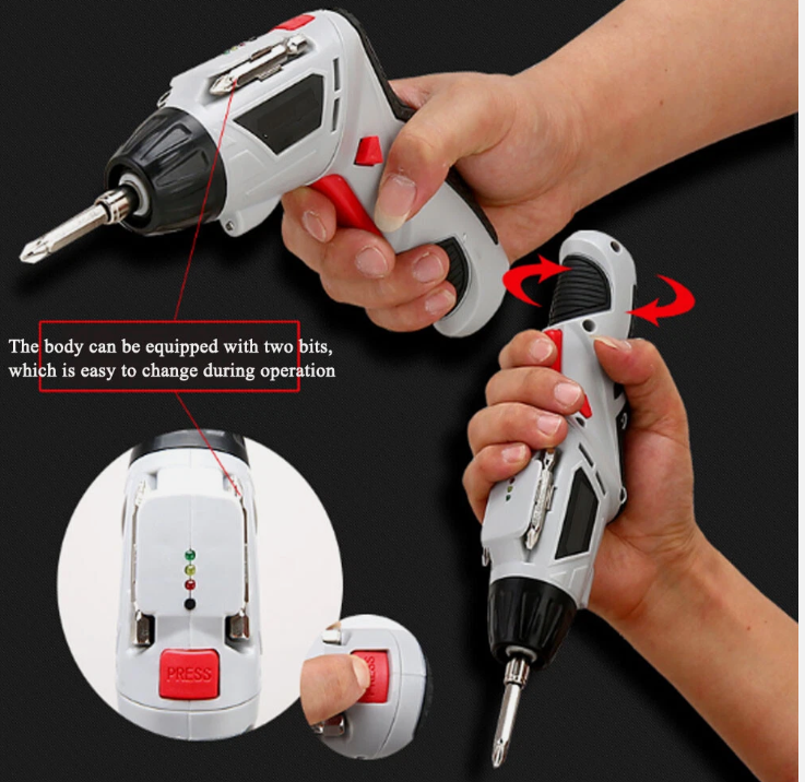 Destornillador Eléctrico 220V Recargable