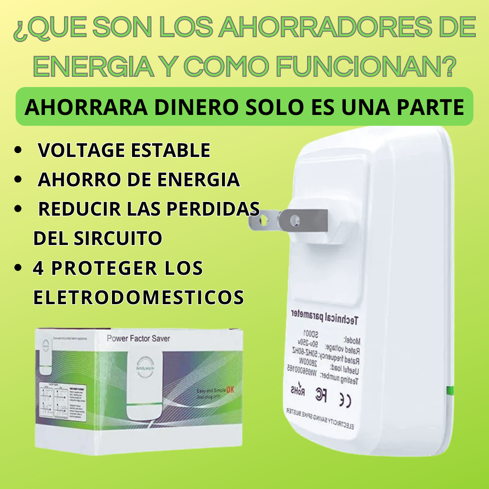 AHORRADOR DE ENERGIA