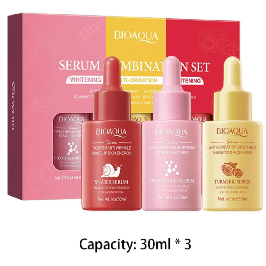 Kit 3 Serum Antiedad Hidratante