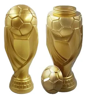 Trofeo Fútbol Alcancía Copa Mundial 5pz