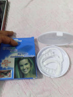 par de carillas provisionales de silicon