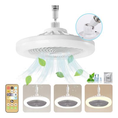 FOCO VENTILADOR LAMPARA LED