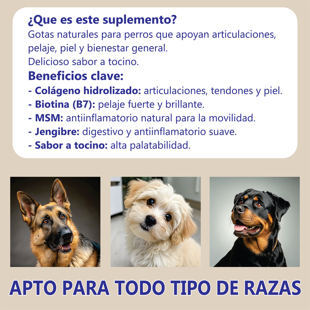 Suplemento Colágeno Perros