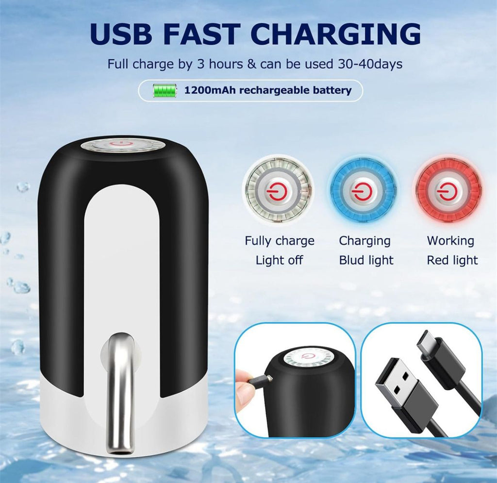 DISPENSADOR DE AGUA BOMBA AUTOMATICA