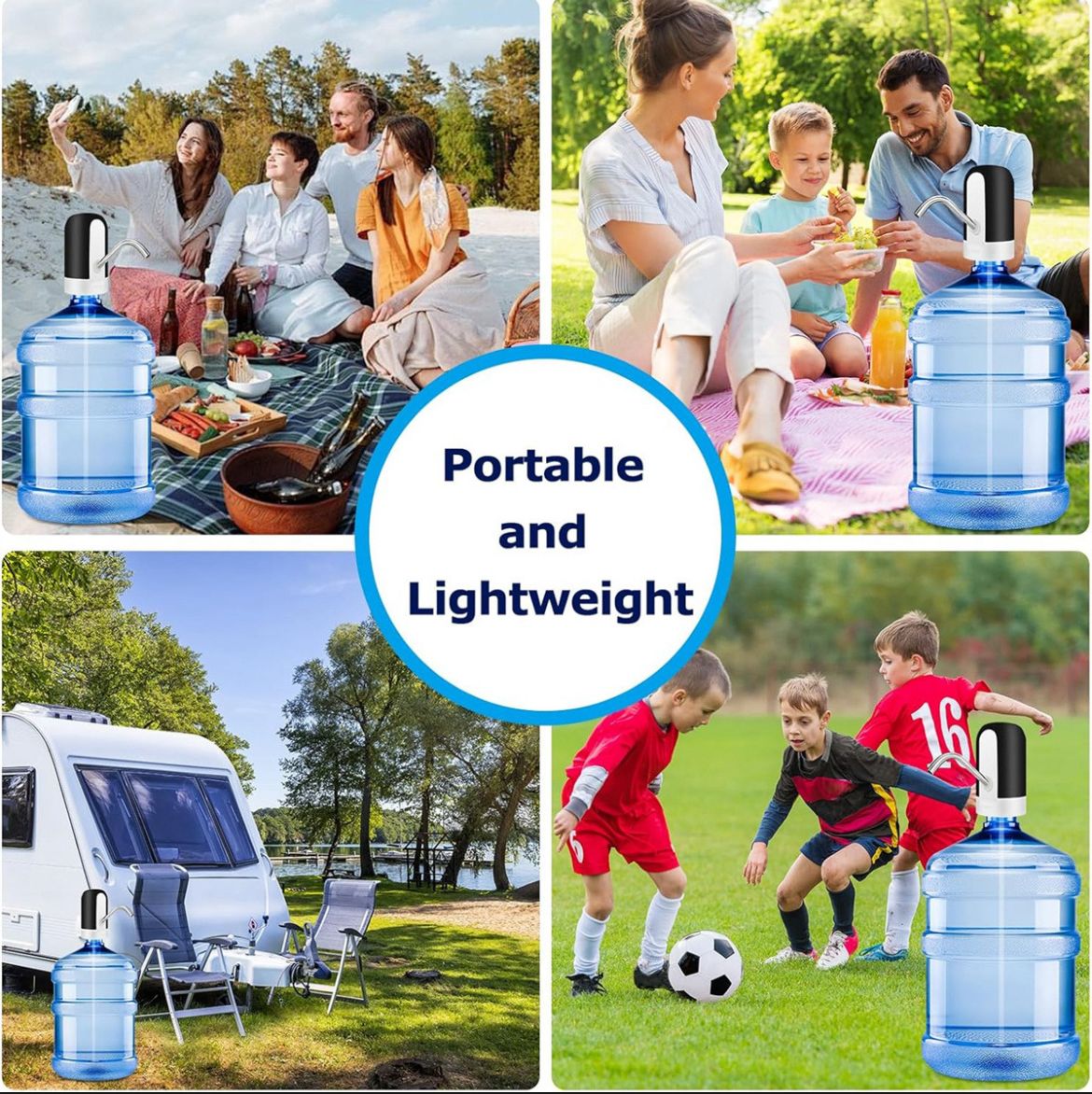 DISPENSADOR DE AGUA BOMBA AUTOMATICA