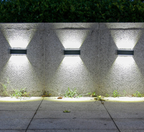 2 Lámparas Solar de pared 20LED