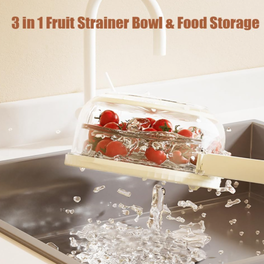 Escurridor Verduras Recipiente con tapa