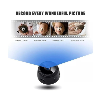 Mini Cámara Ip Wifi Espia 1080p