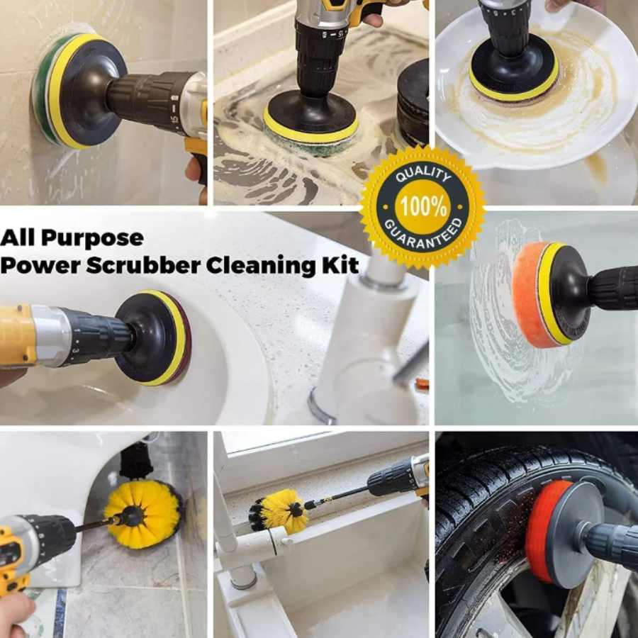 Kit De 12 Cepillos Para Taladro