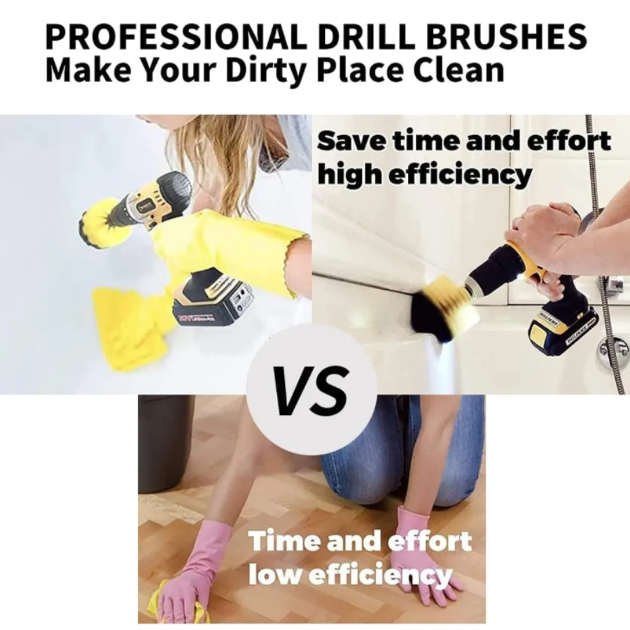 Kit De 12 Cepillos Para Taladro