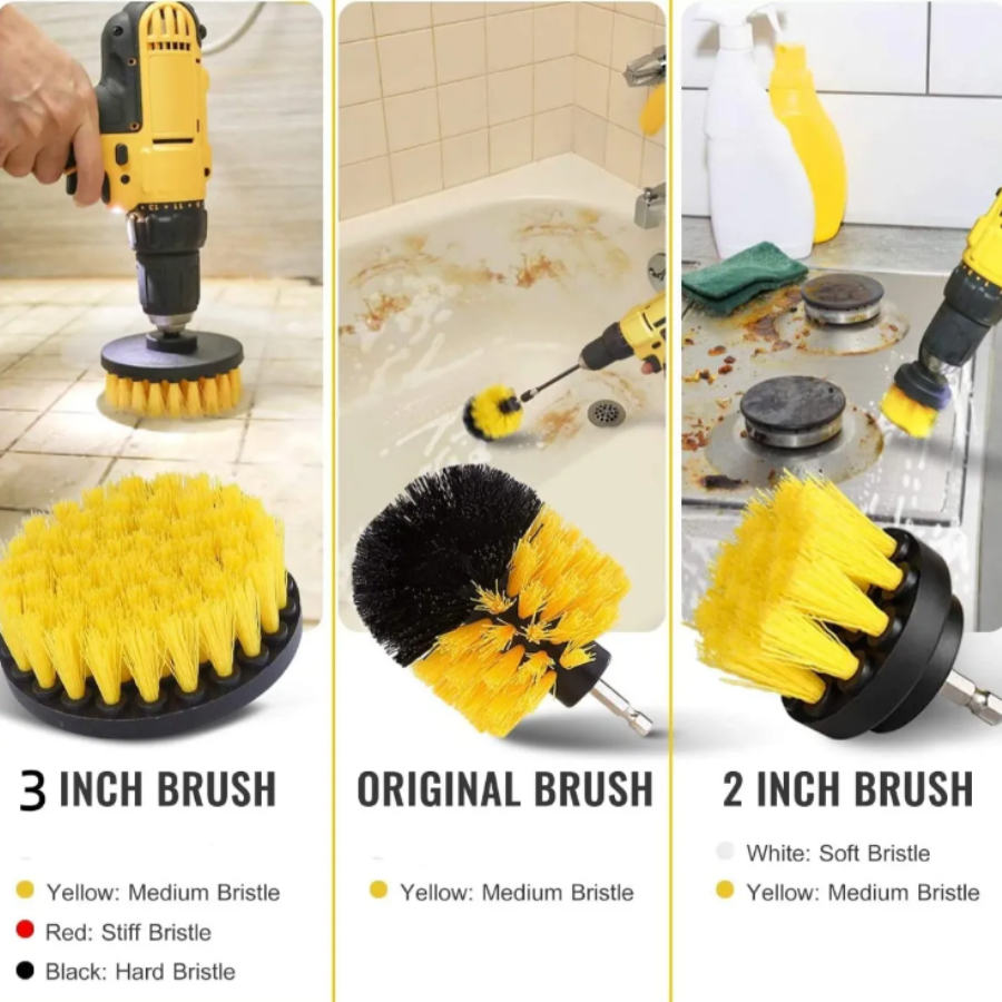 Kit De 12 Cepillos Para Taladro