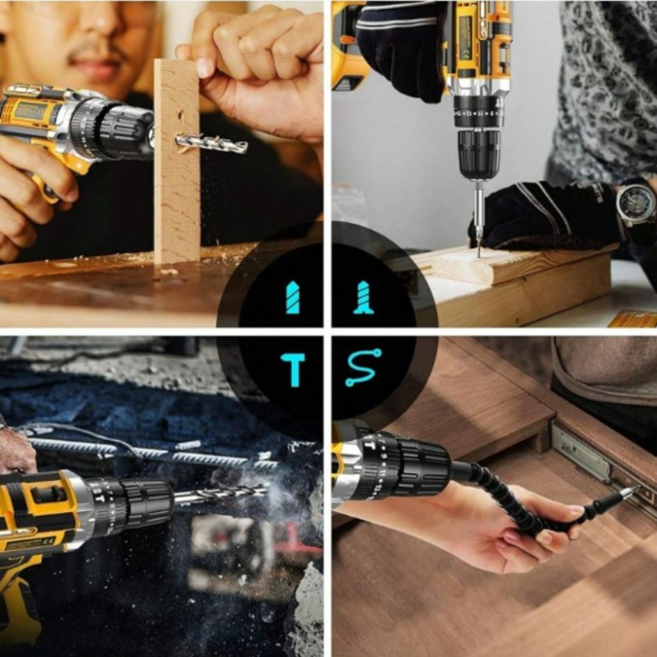 Taladro Rotomartillo Amarillo 2 Bat Cuad