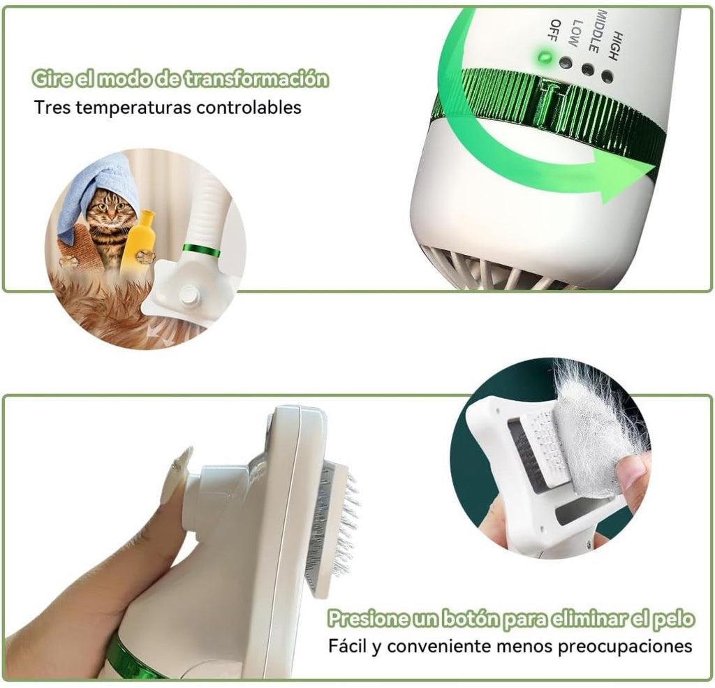 CEPILLO SECADOR PARA MASCOTAS