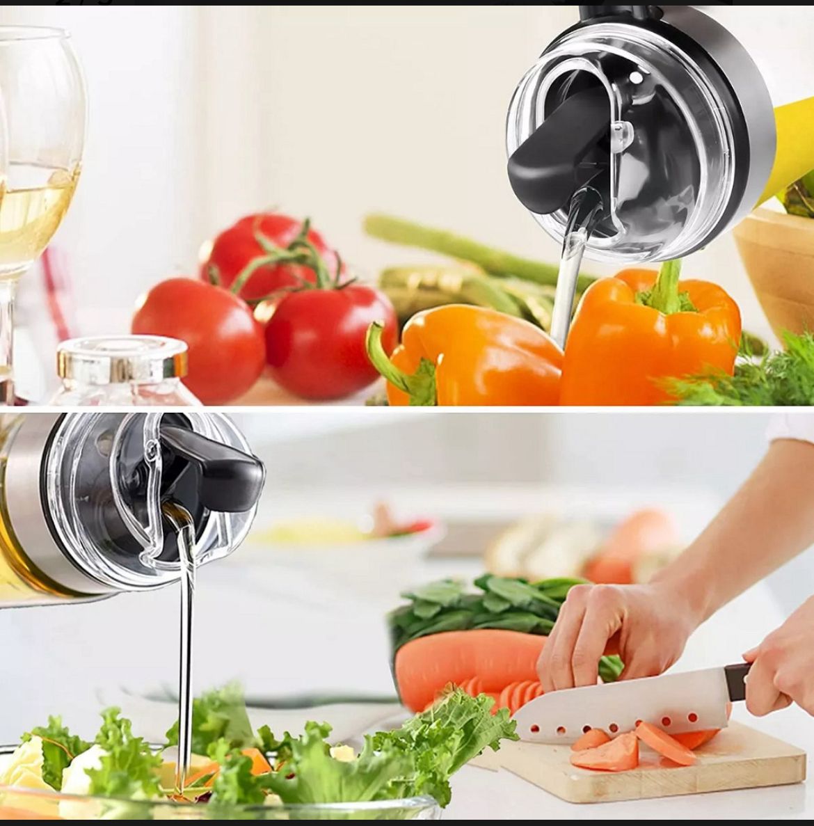 DISPENSADOR DE ACEITE DE VIDRIO