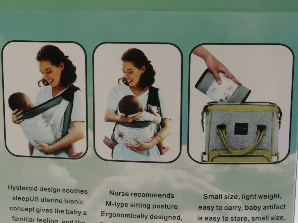Porta Bebes Cangurera Recien Nacido Niño