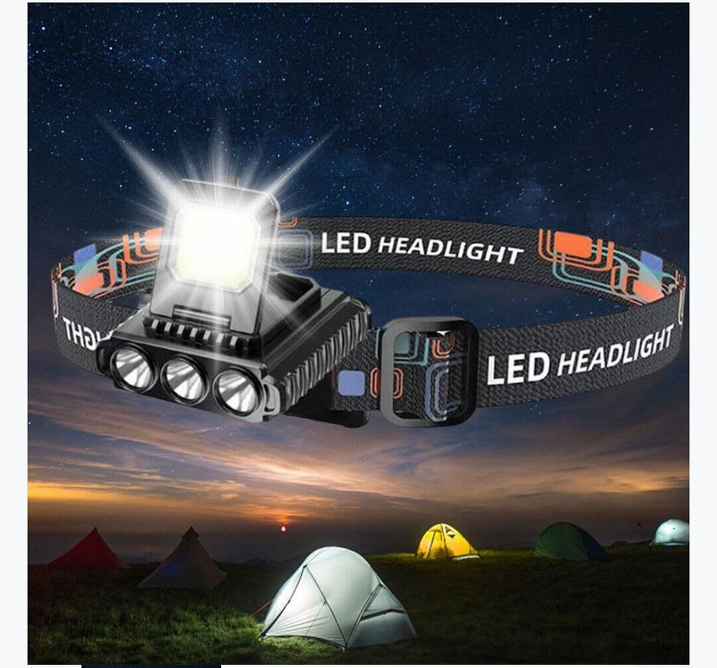 LAMPARA DE CABEZA MINERO RECARGABLE