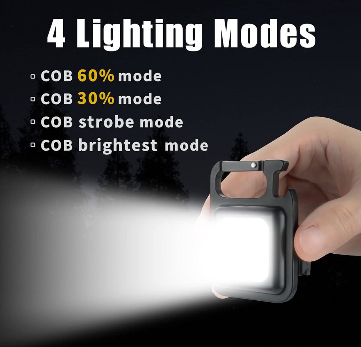 MINI LINTERNA LED RECARGABLE