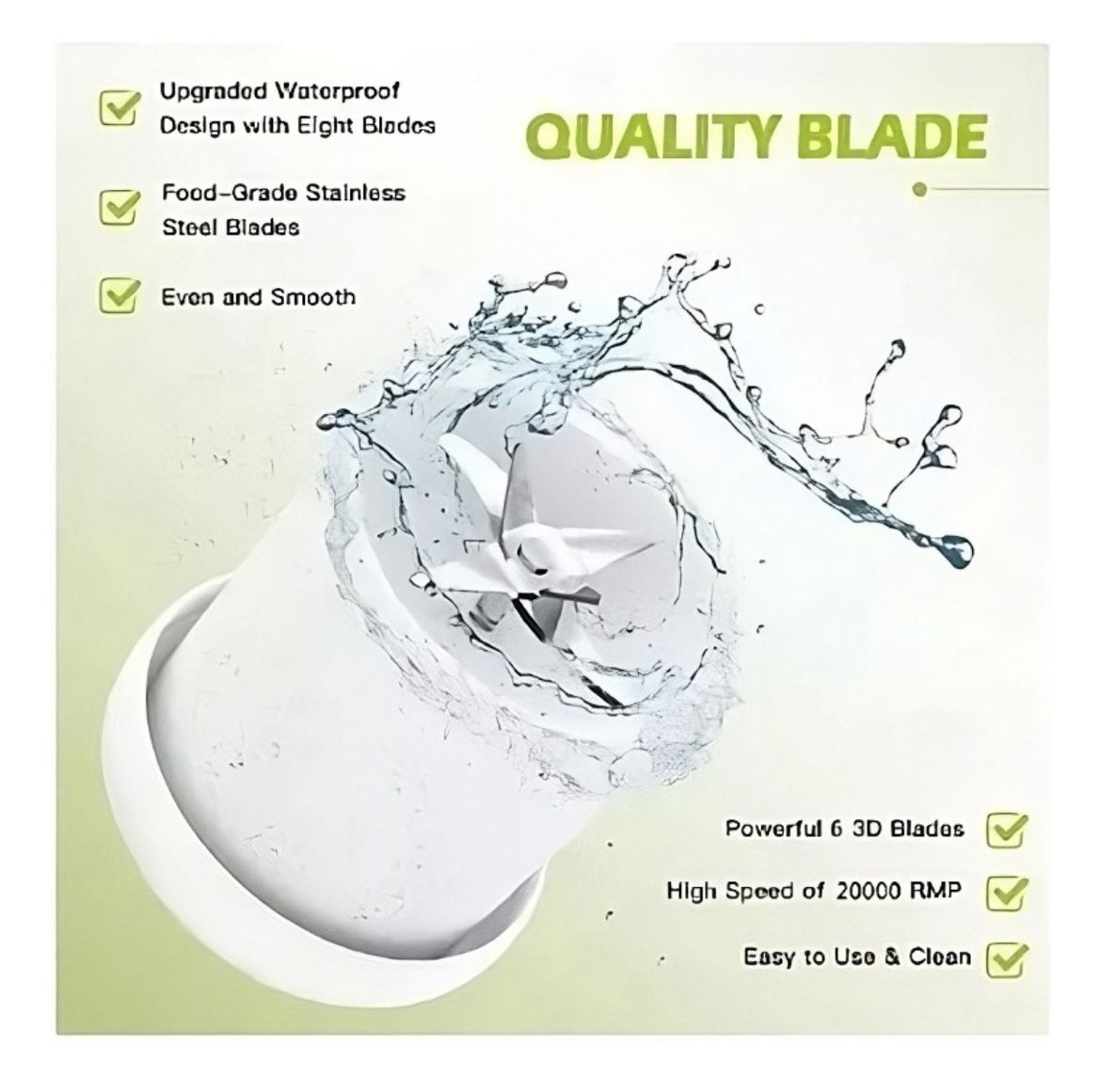 MINI LICUADORA PORTATIL