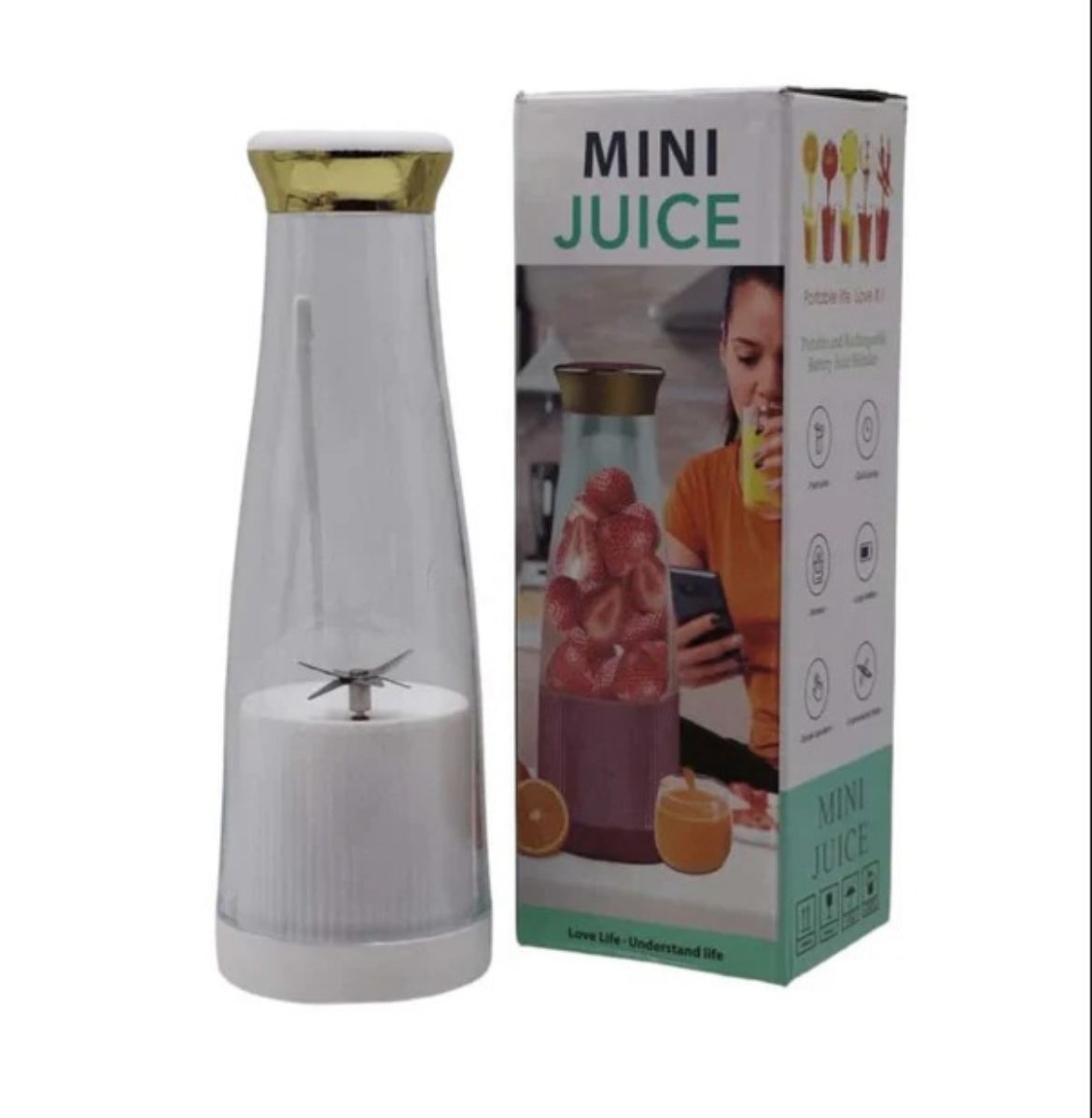 MINI LICUADORA PORTATIL