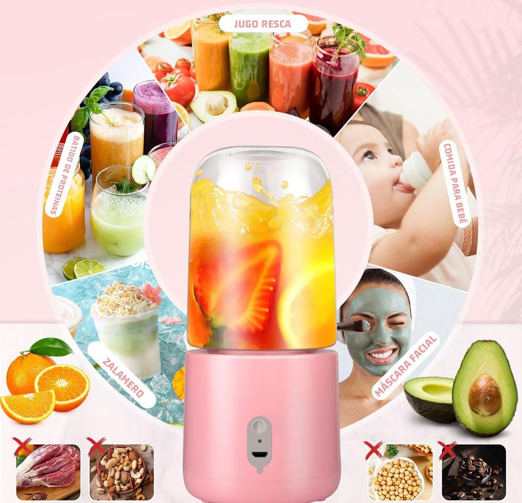 MINI LICUADORA PORTATIL PARA JUGOS