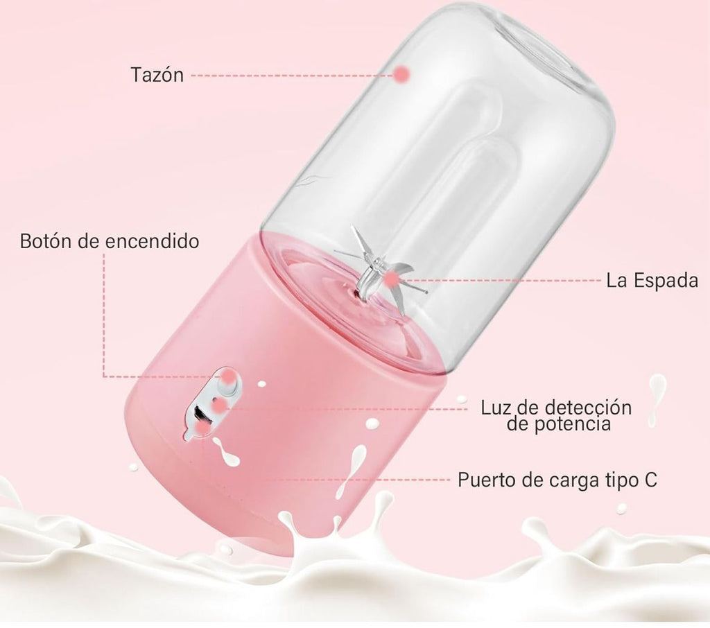 MINI LICUADORA PORTATIL PARA JUGOS