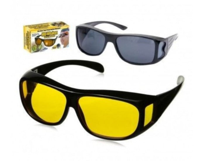 2 Gafas de Conduccion Dia Noche Lentes