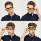 2 Gafas de Conduccion Dia Noche Lentes
