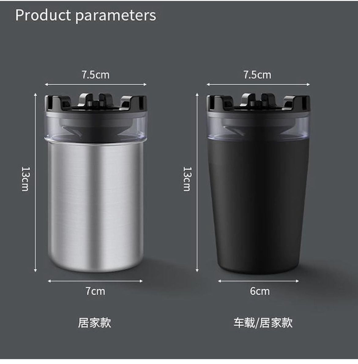 CENICERO CON TANQUE DE AGUA