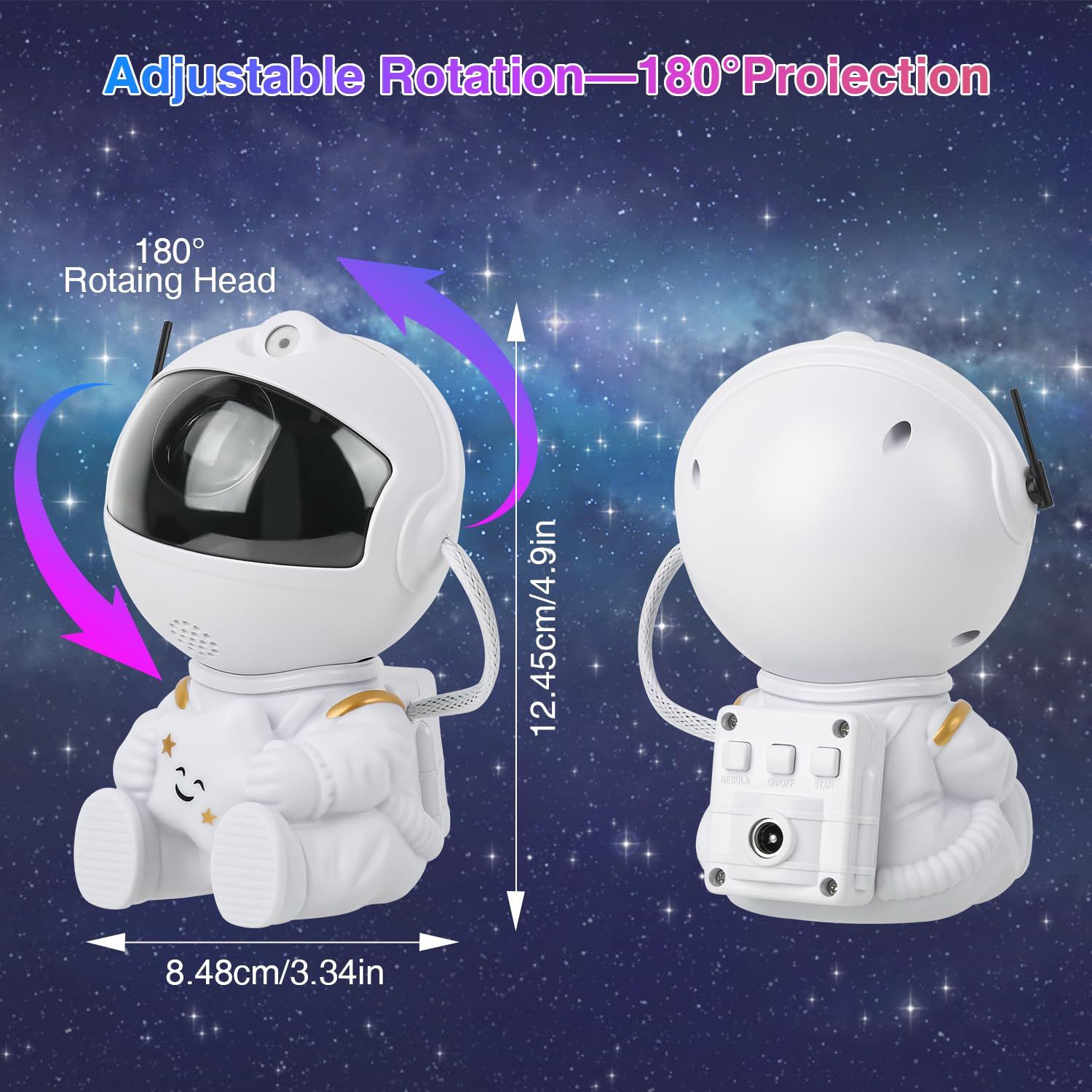 PROYECTOR AUSTRONAUTA SENTADO
