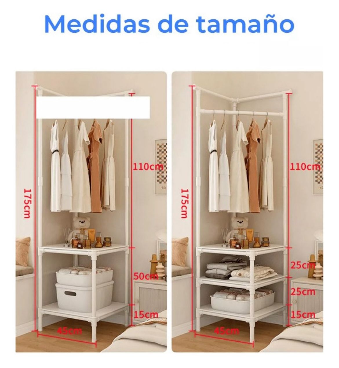 ORGANIZADOR DE ROPA Y ACCESORIOS