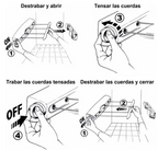 TENDEDERO RETRACTIL DE 4 CUERDAS