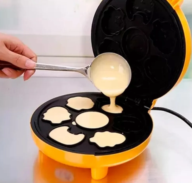 Mini Waflera Con Forma De Animalitos